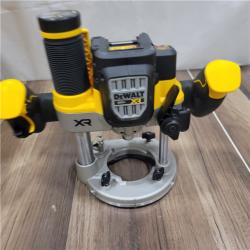 AS-IS  DEWALT 20V MAX XR 2-1/4 Peak HP Brushless Cordless Plunge Router (Tool Only)