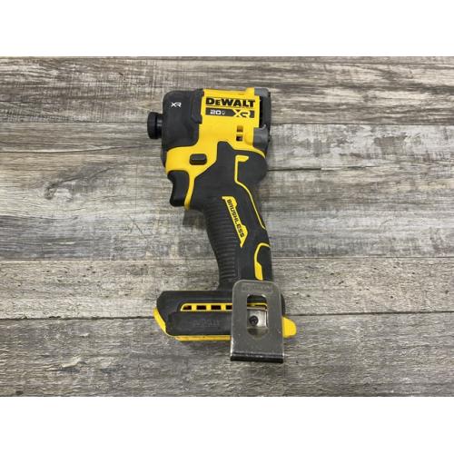 AS-IS DEWALT 20V XR Brushless Cordless 1/4 in. Quiet Hydraulic Impact Driver (Tool-Only)