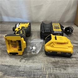 AS-IS DEWALT 20V MAX XR Lithium-Ion Brushless Cordless 3-Speed High Torque 1/4 in. Impact Driver Kit