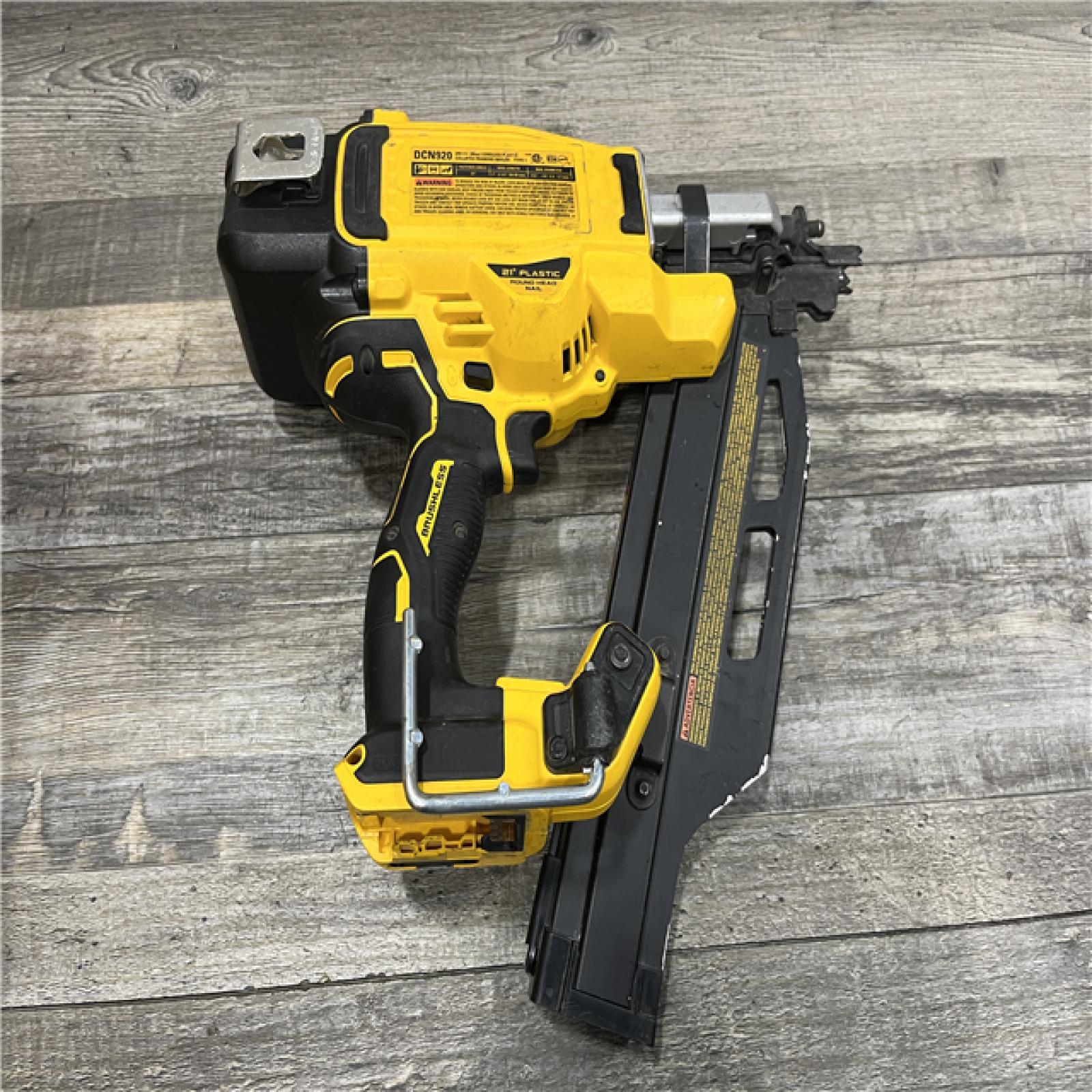 AS-IS DEWALT 20-Volt 21° Cordless Framing Nailer (Tool-Only)