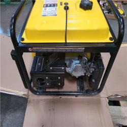 CALIFORNIA AS-IS CHAMPION TRI FUEL 11 500 STARTING WATT 9 200 RUNNING WATT PORTABLE GENERATOR