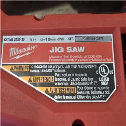 AS-IS Milwaukee FUEL 18V Lithium-Ion Brushless Cordless Jig Saw (Tool-Only)