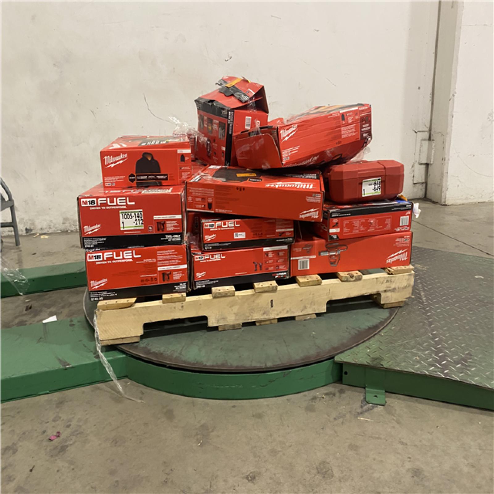 Dallas Location - As-Is MILWAUKEE Tool Pallet