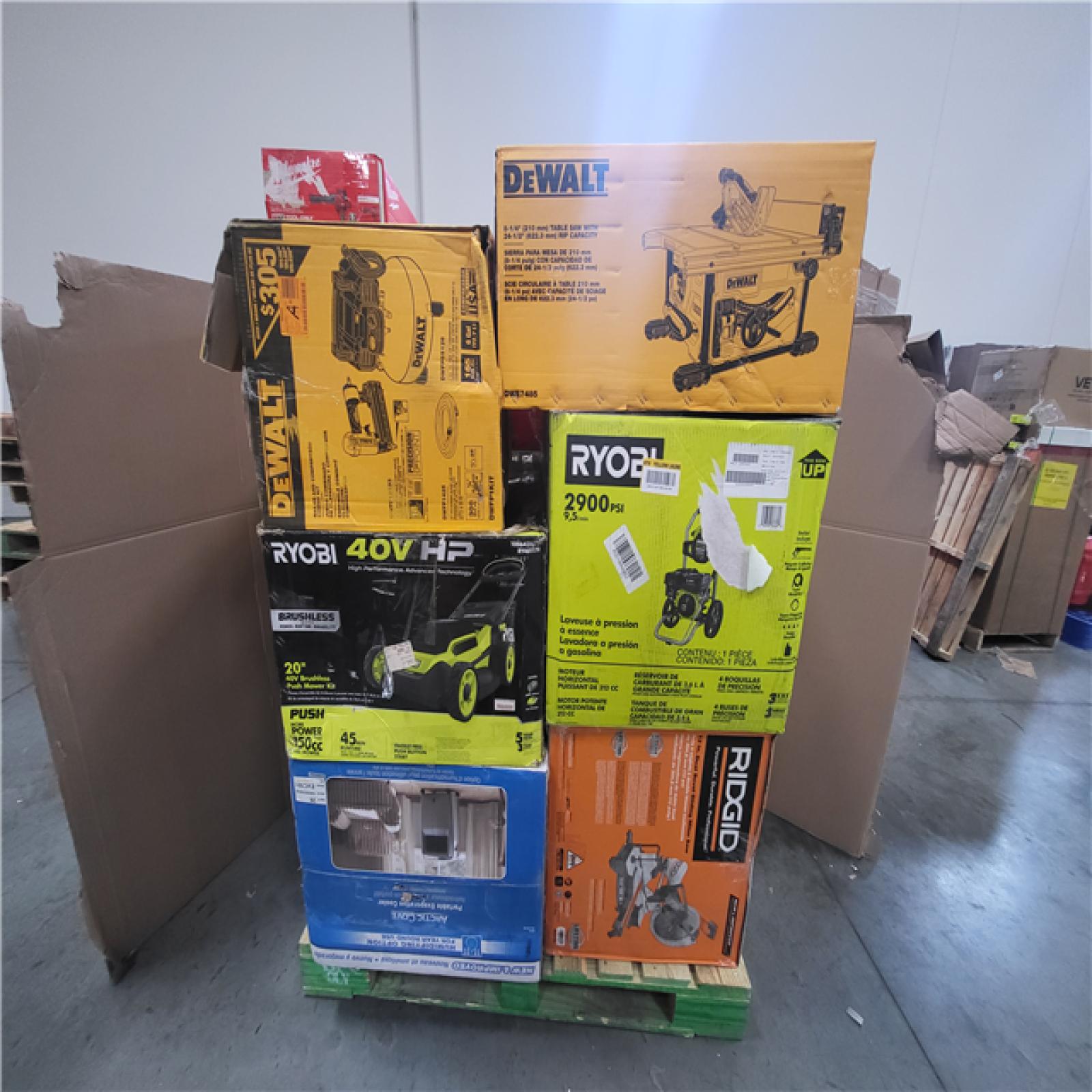 CALIFORNIA AS-IS TOOL PALLET