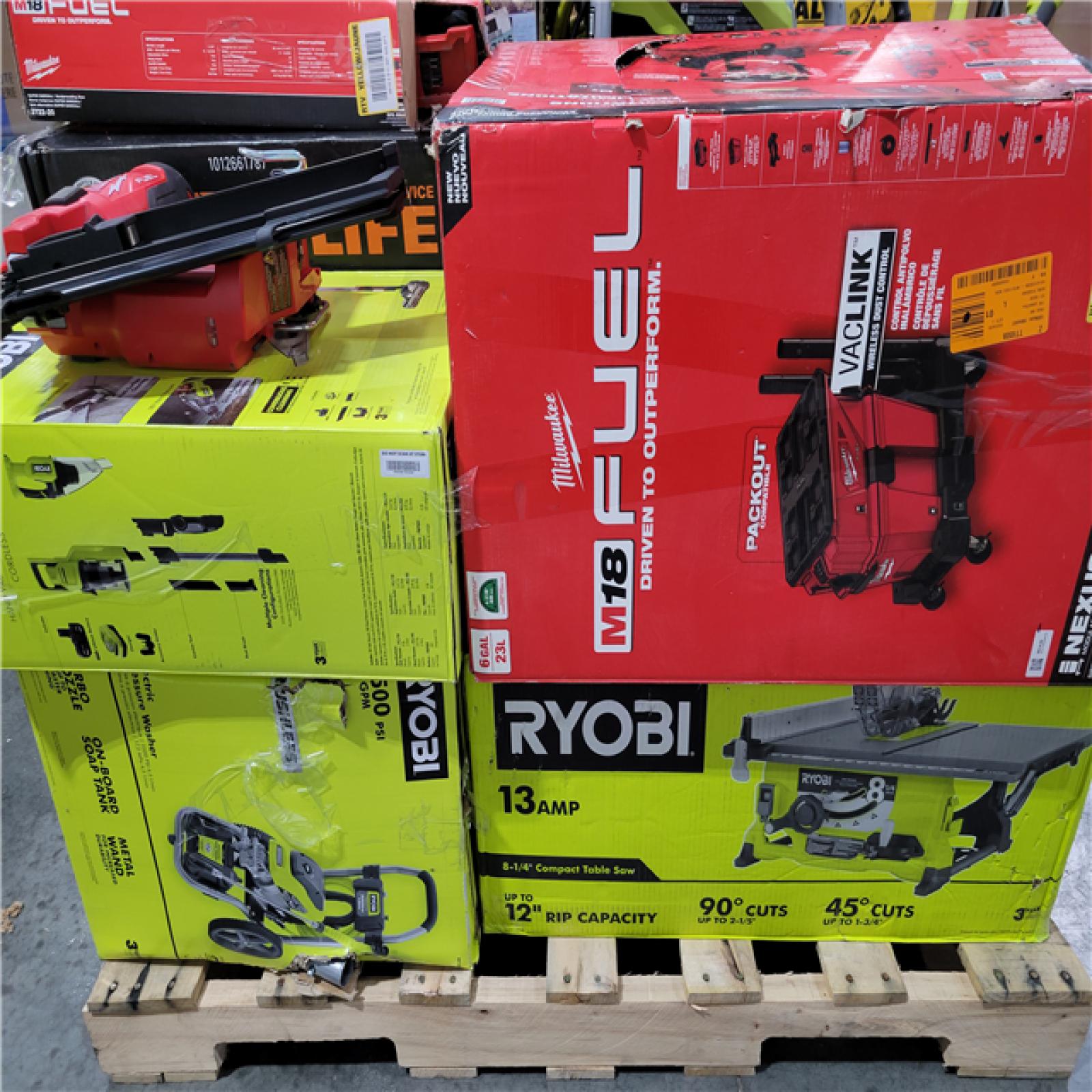 CALIFORNIA AS-IS TOOL PALLET