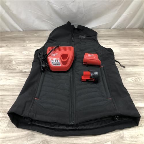 AS-IS Milwaukee Women's Black Medium M12 Heated Axis Vest