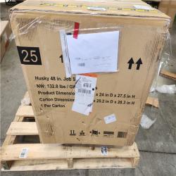 Phoenix NEW Husky Tool Storage 48 in. W Black Steel Job Site Toolbox (SEALED)