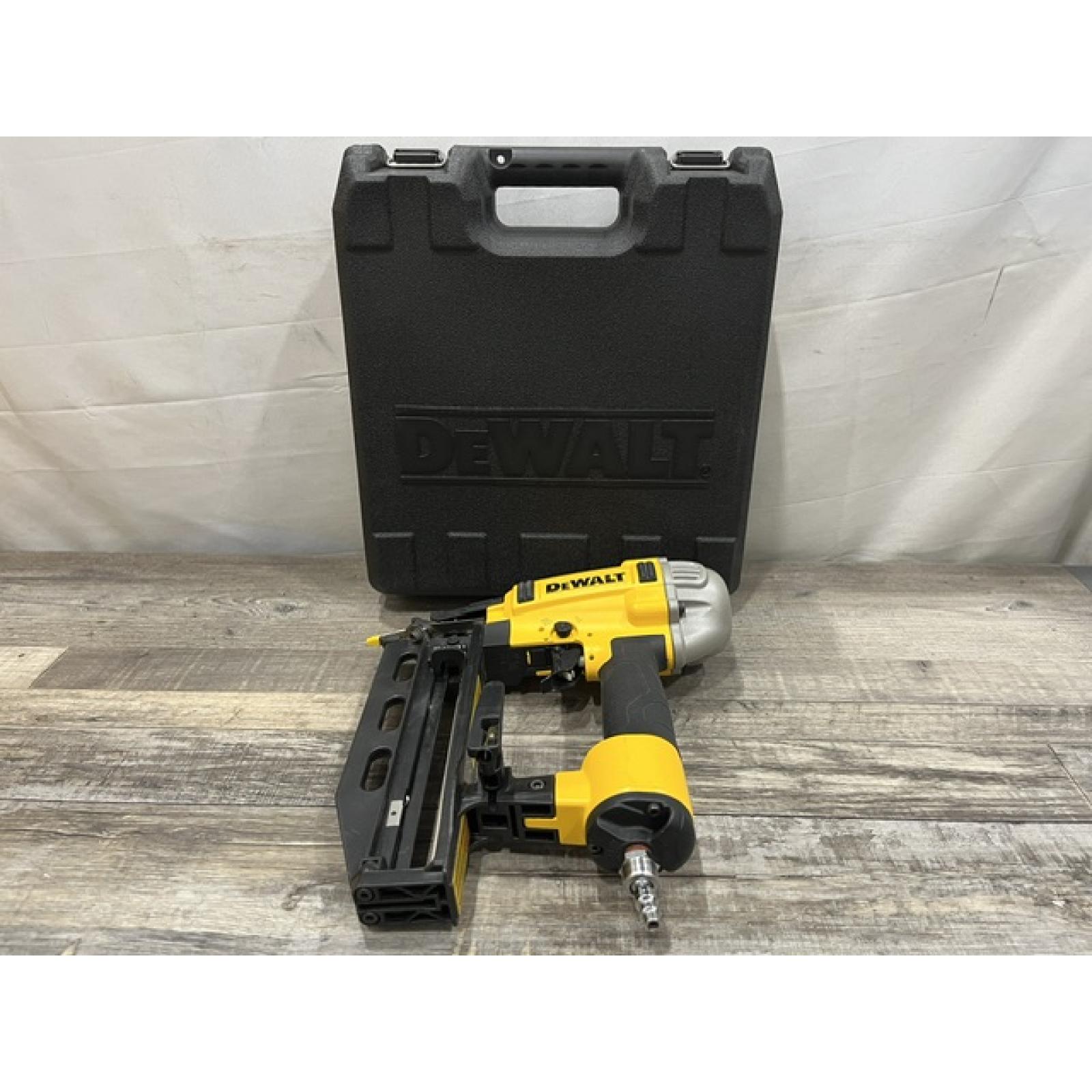 AS-IS DEWALT Pneumatic 16-Gauge 2-1/2 in. Corded Finishing Nailer