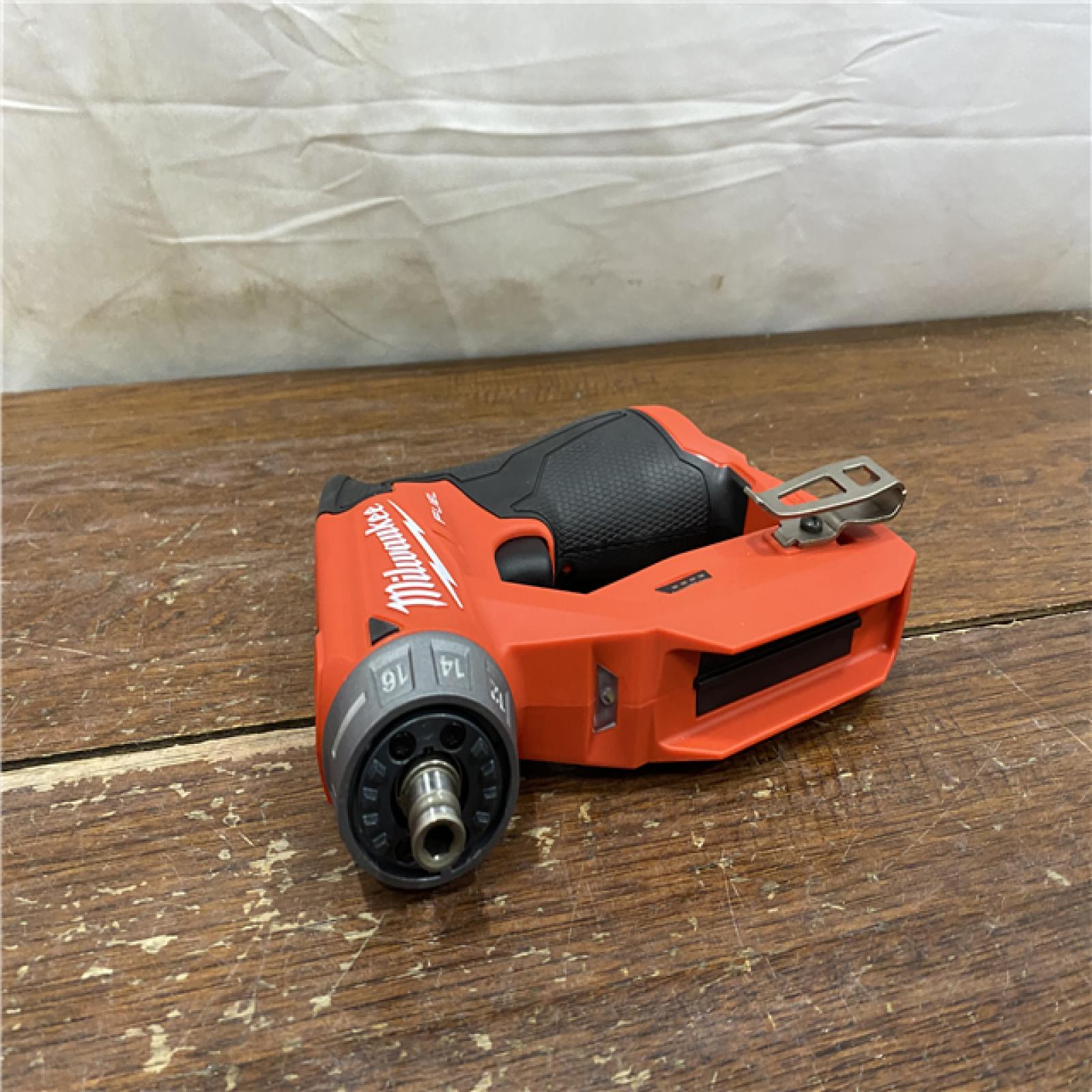AS-IS Milwaukee 2505-22 M12 FUEL Lithium-Ion 3/8 in. Cordless Installation Drill Driver Kit (2 Ah)