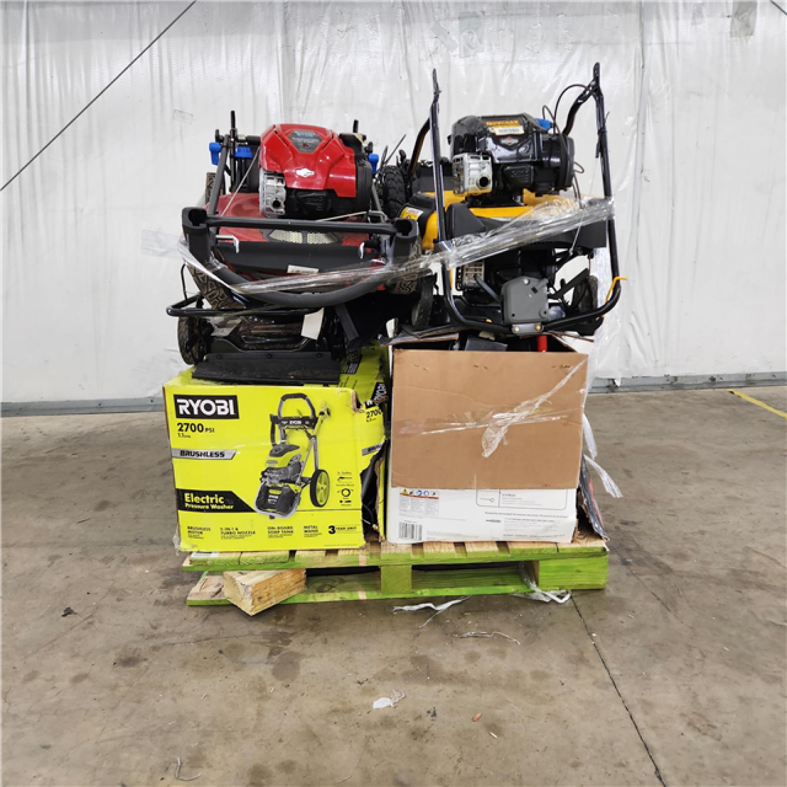 Houston Location - AS-IS Lawn Equipment  Pallet