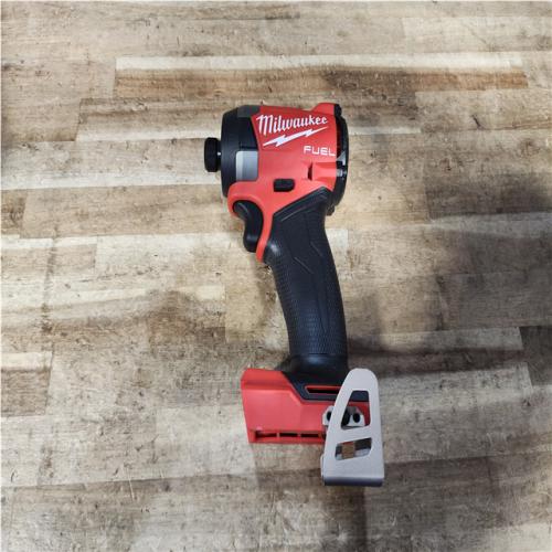 Houston Location AS-IS Milwaukee FUEL 18V Lithium-Ion Brushless Cordless 1/4 in. Hex Impact Driver (Tool-Only)