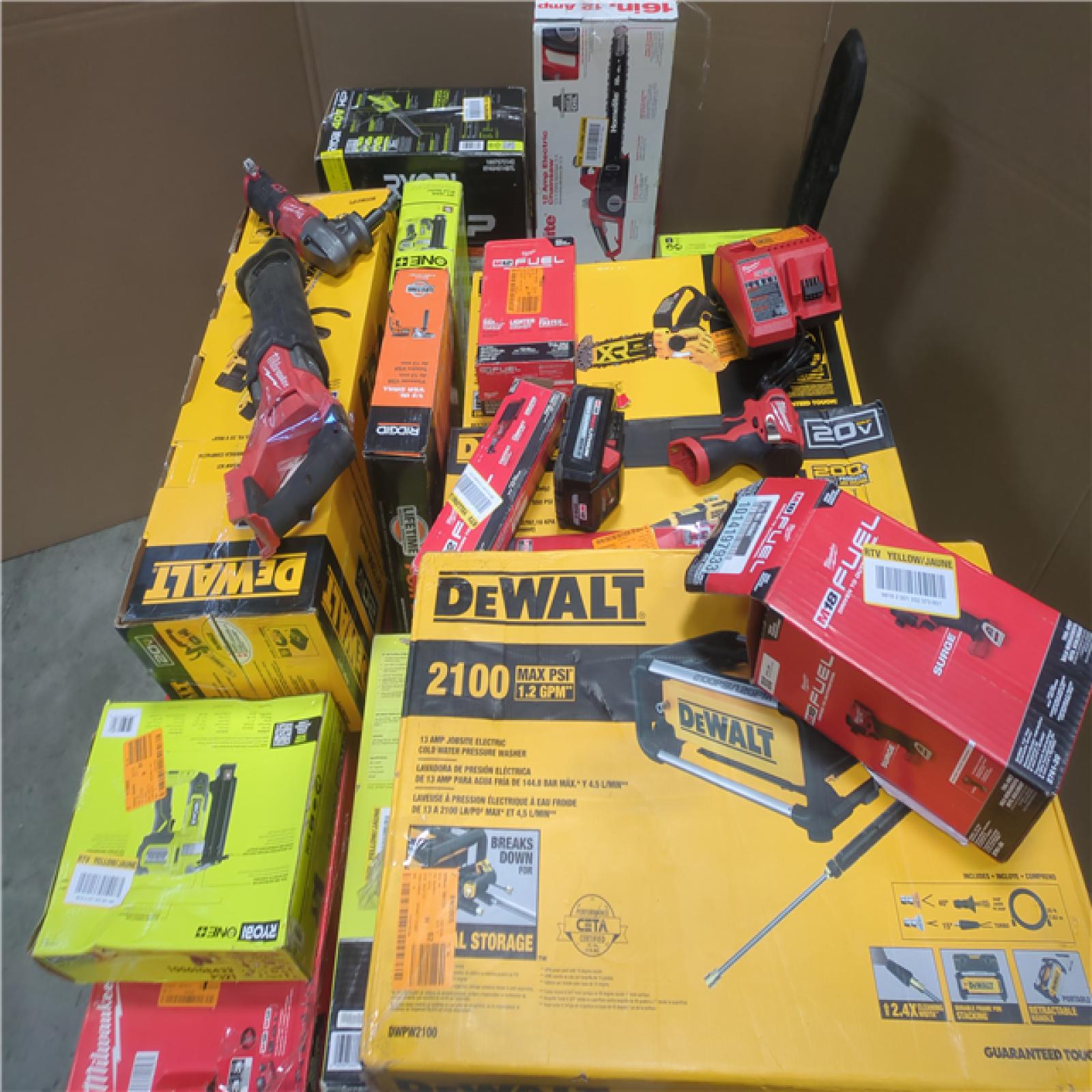 CALIFORNIA AS-IS TOOL PALLET