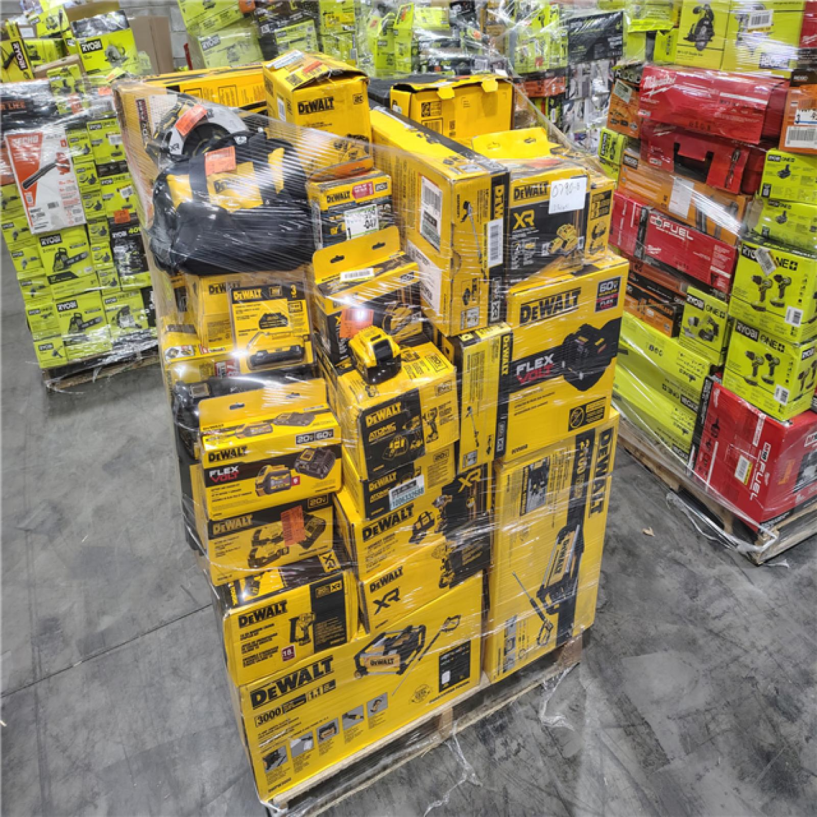 Pittston Location As-Is Power Tools Partial Truckload (13 Pallets) 0790-B