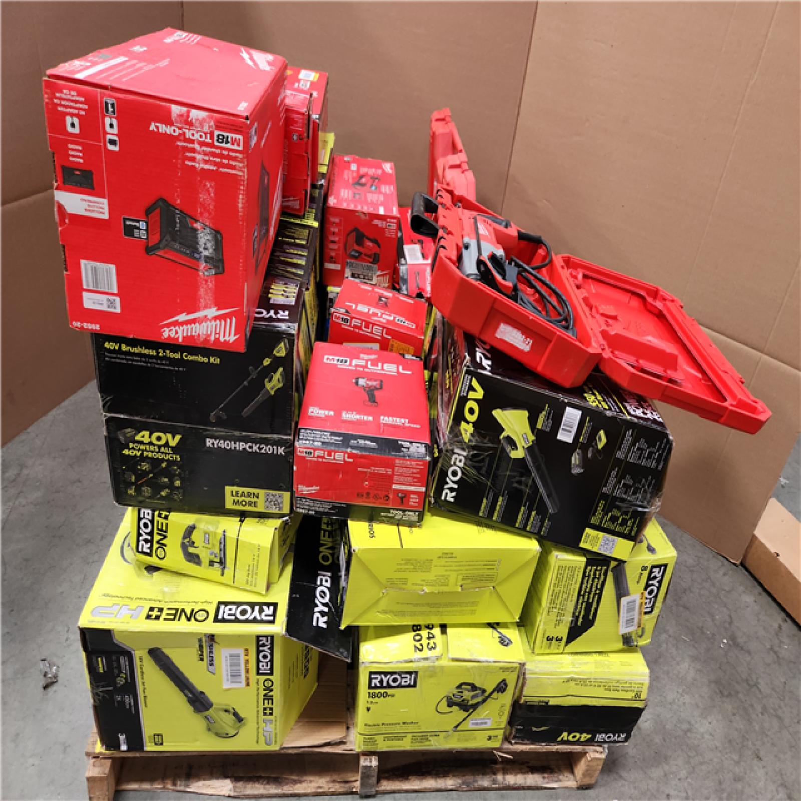 CALIFORNIA AS-IS TOOL PALLET