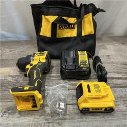 AS-IS DEWALT Atomic 20V Lithium-Ion Cordless Compact 1/2 in. Drill/Driver Kit