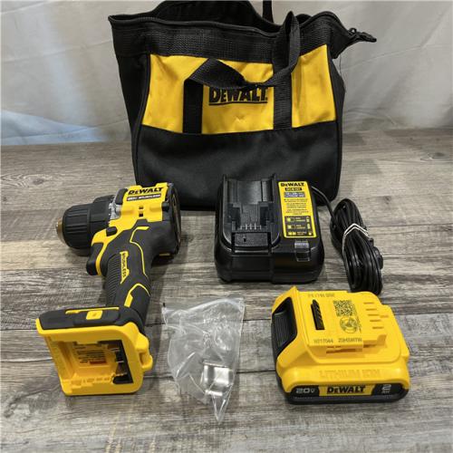 AS-IS DEWALT Atomic 20V Lithium-Ion Cordless Compact 1/2 in. Drill/Driver Kit