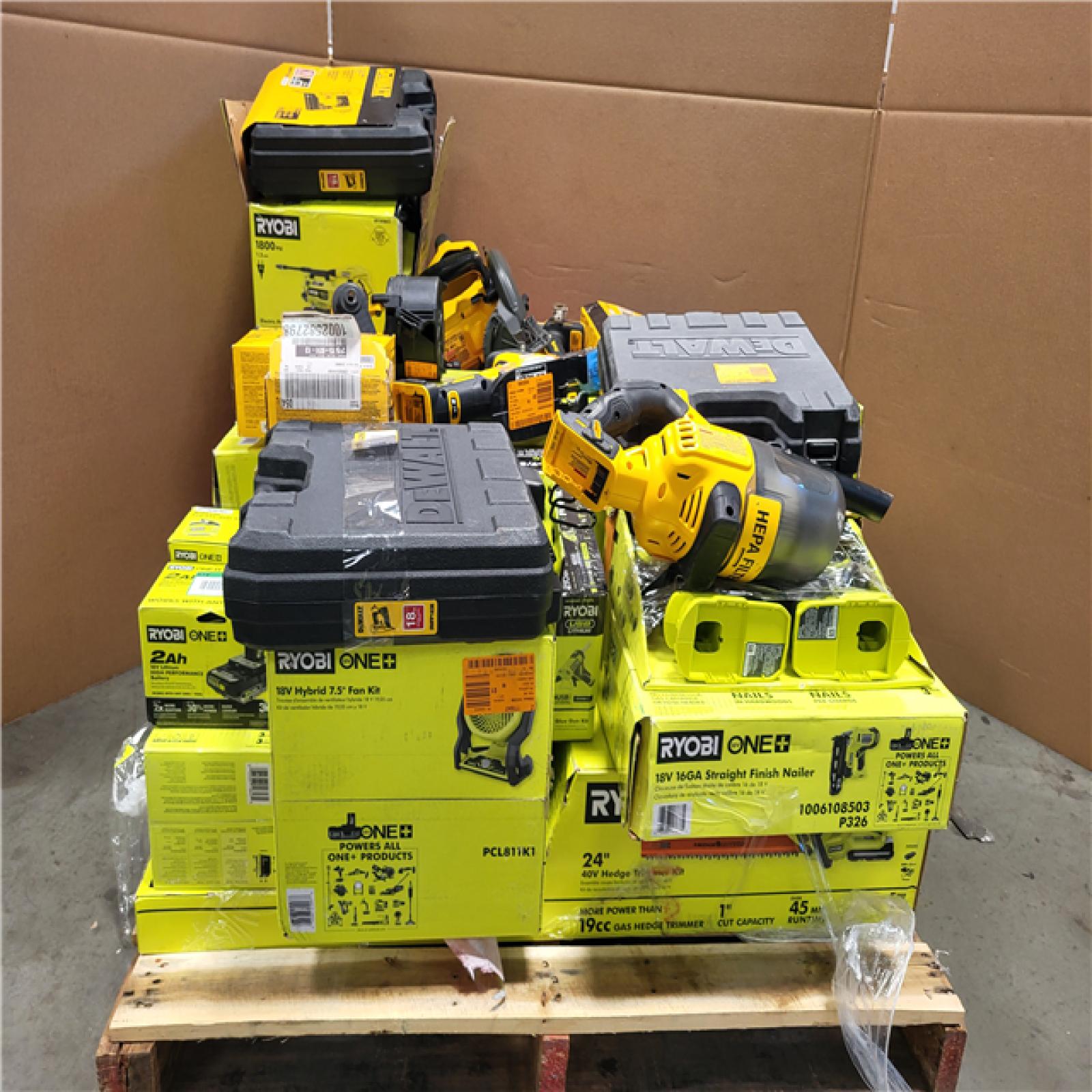 CALIFORNIA AS-IS TOOL PALLET