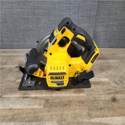 HOUSTON LOCATION - AS-IS DeWALT Flexvolt Max 7-1/4 60V Brushless Circular Saw (Tool Only)