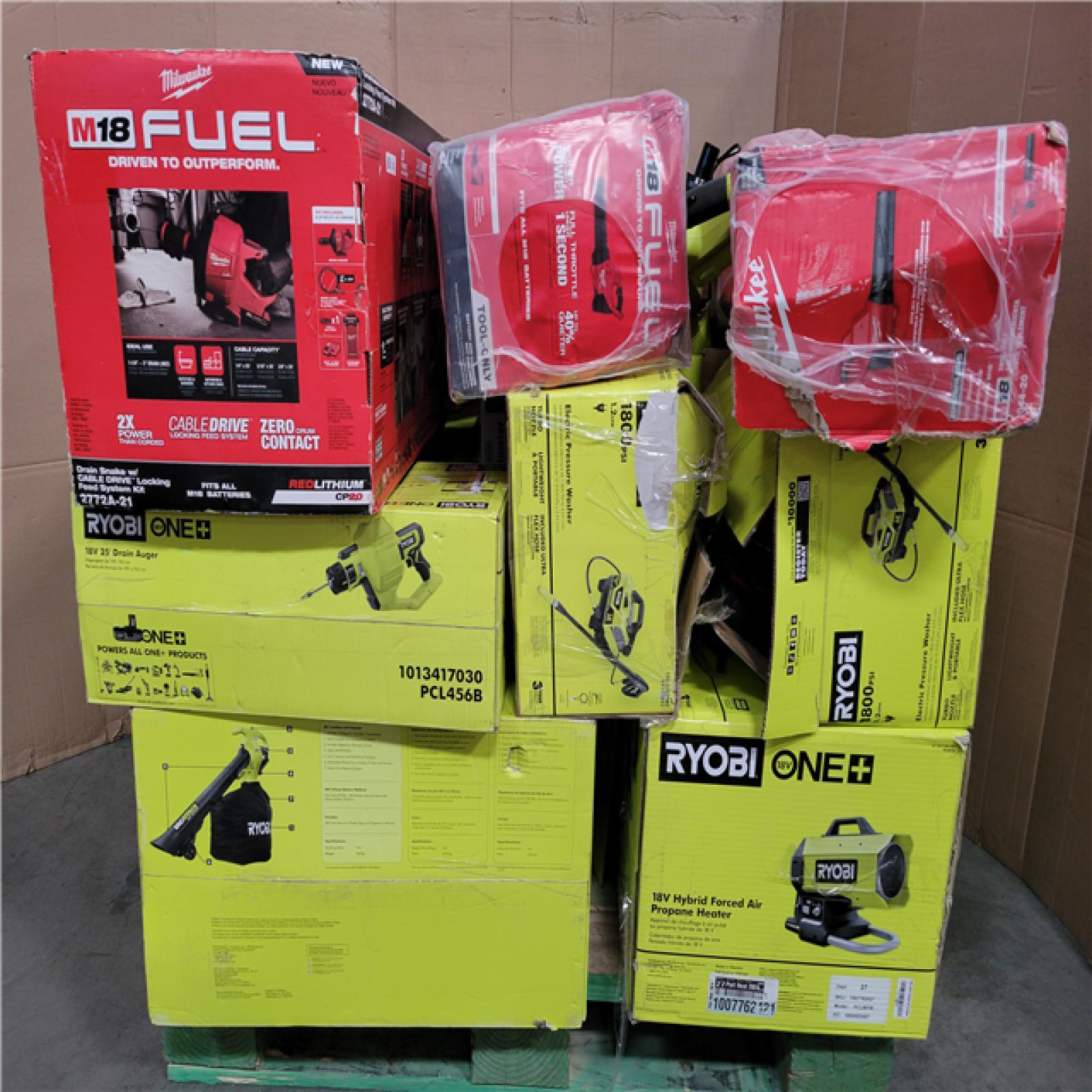 CALIFORNIA AS-IS TOOL PALLET