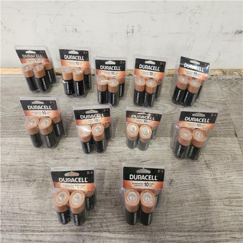 Phoenix Location Duracell Coppertop D Cell Batteries, 44-count Pack, Long-lasting Power, All-Purpose Alkaline Battery for your Devices