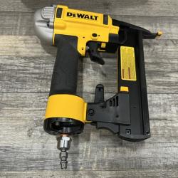 AS-IS DEWALT Pneumatic 18-Gauge 1/4 in. Crown Corded Stapler