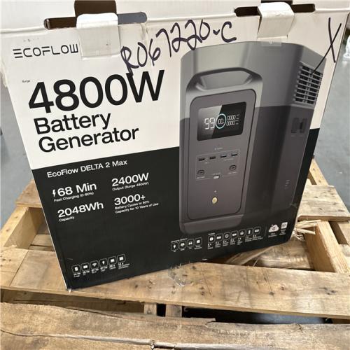 California NEW Ecoflow 4800W Battery Generator