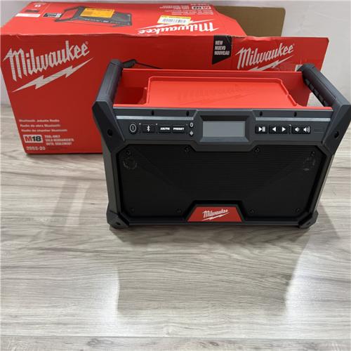 AS-IS Milwaukee M18 18V Lithium-Ion Cordless Jobsite Radio