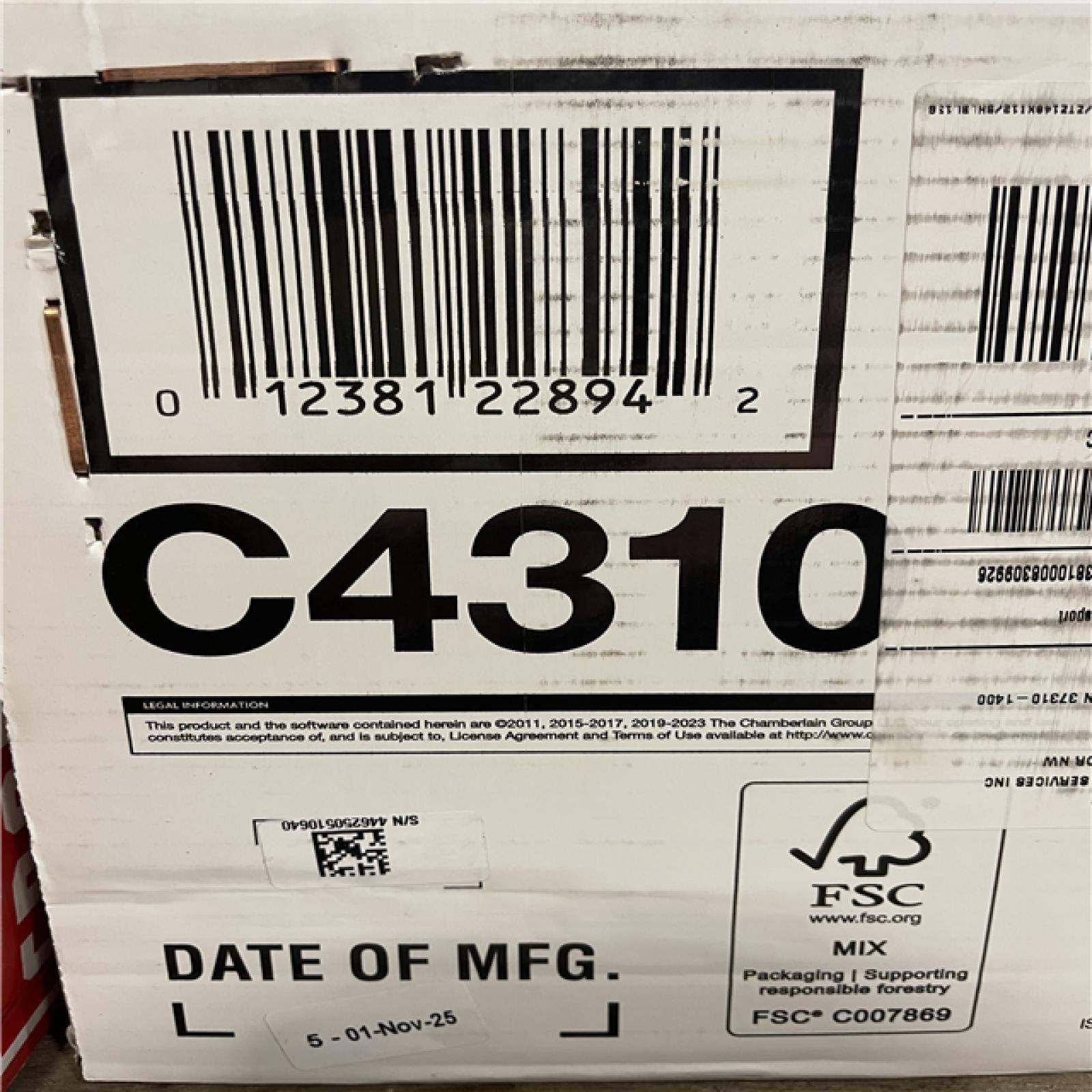 DALLAS LOCATION - CHAMBERLAIN MIXED Garage Door Opener PALLET- (4 UNITS)