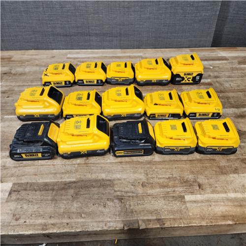 Houston Location AS-IS DeWalt Batteries QTY/15