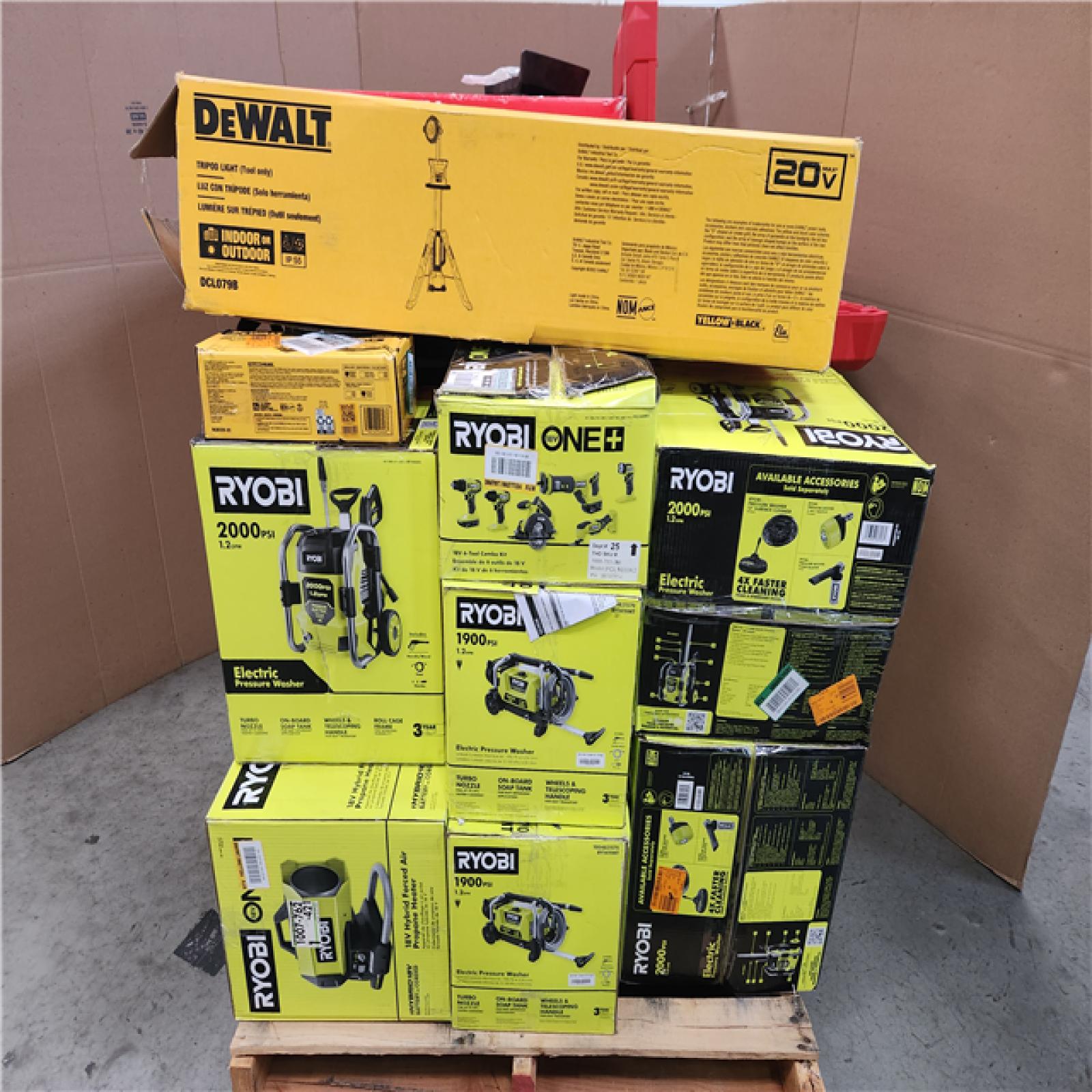 CALIFORNIA AS-IS TOOL PALLET