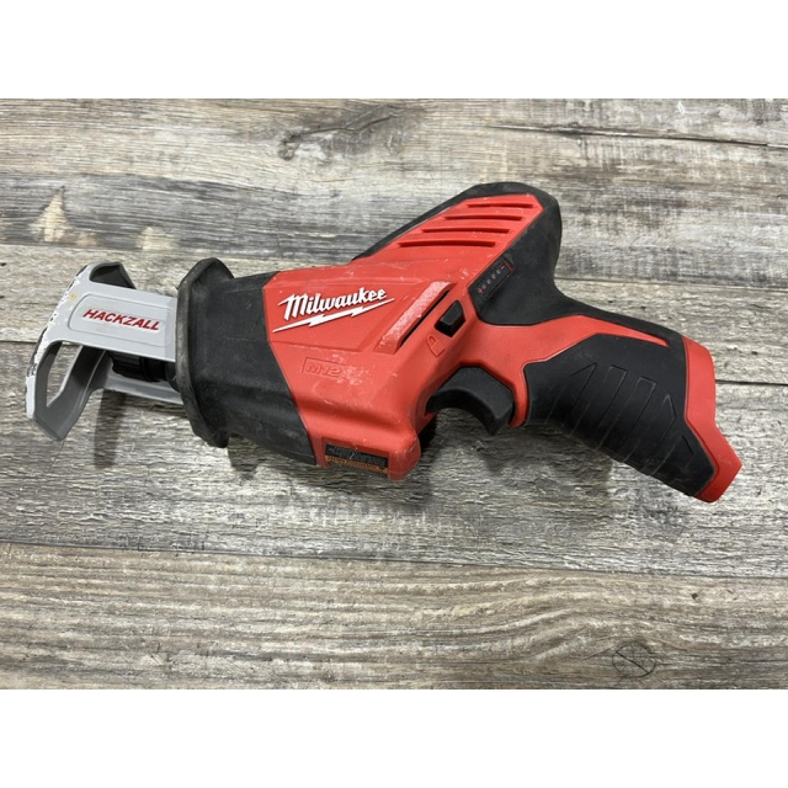 AS-IS Milwaukee 12V Lithium-Ion HACKZALL Cordless Reciprocating Saw Kit