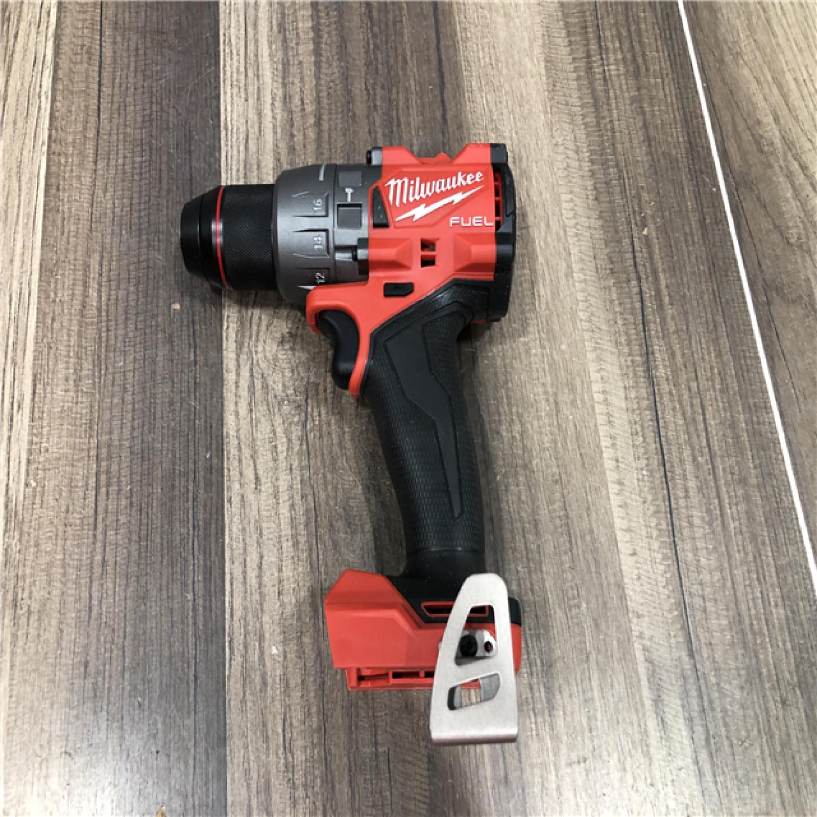 AS-IS Milwaukee FUEL 18V Lithium-Ion Brushless Cordless 1/2 in. Hammer Drill/Driver (Tool-Only)