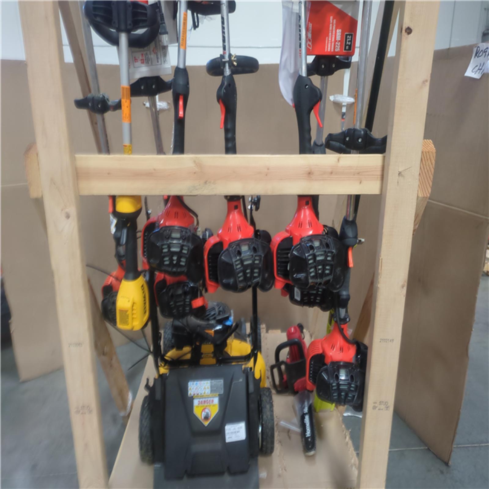 California AS-IS OUTDOOR POWER EQUIPMENT