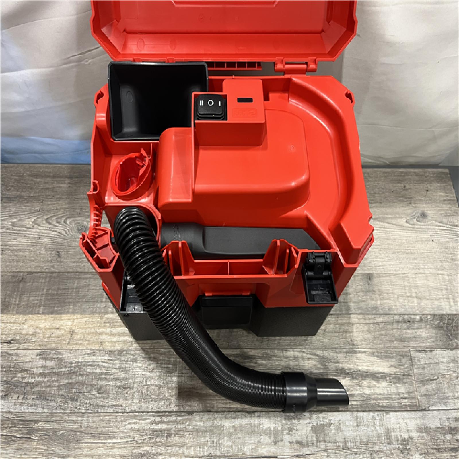 AS-IS Milwaukee FUEL 12-Volt Lithium-Ion Cordless 1.6 Gal. Wet/Dry Vacuum (Vacuum-Only)