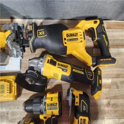 HOUSTON LOCATION - AS - IS DEWALT 20V MAX Lithium-Ion Cordless 6-Tool Combo Kit