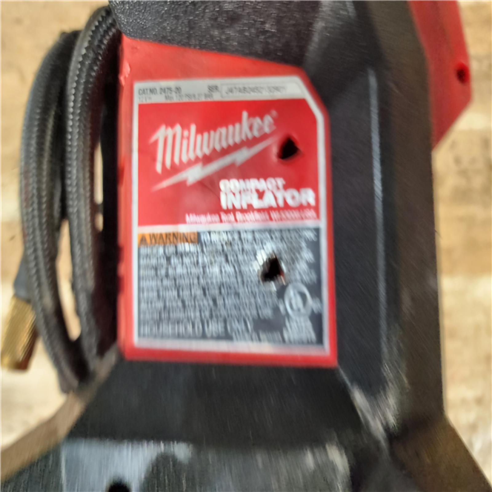 HOUSTON LOCATION - AS - IS Milwaukee Cordless Compact Inflator (Tool-Only)