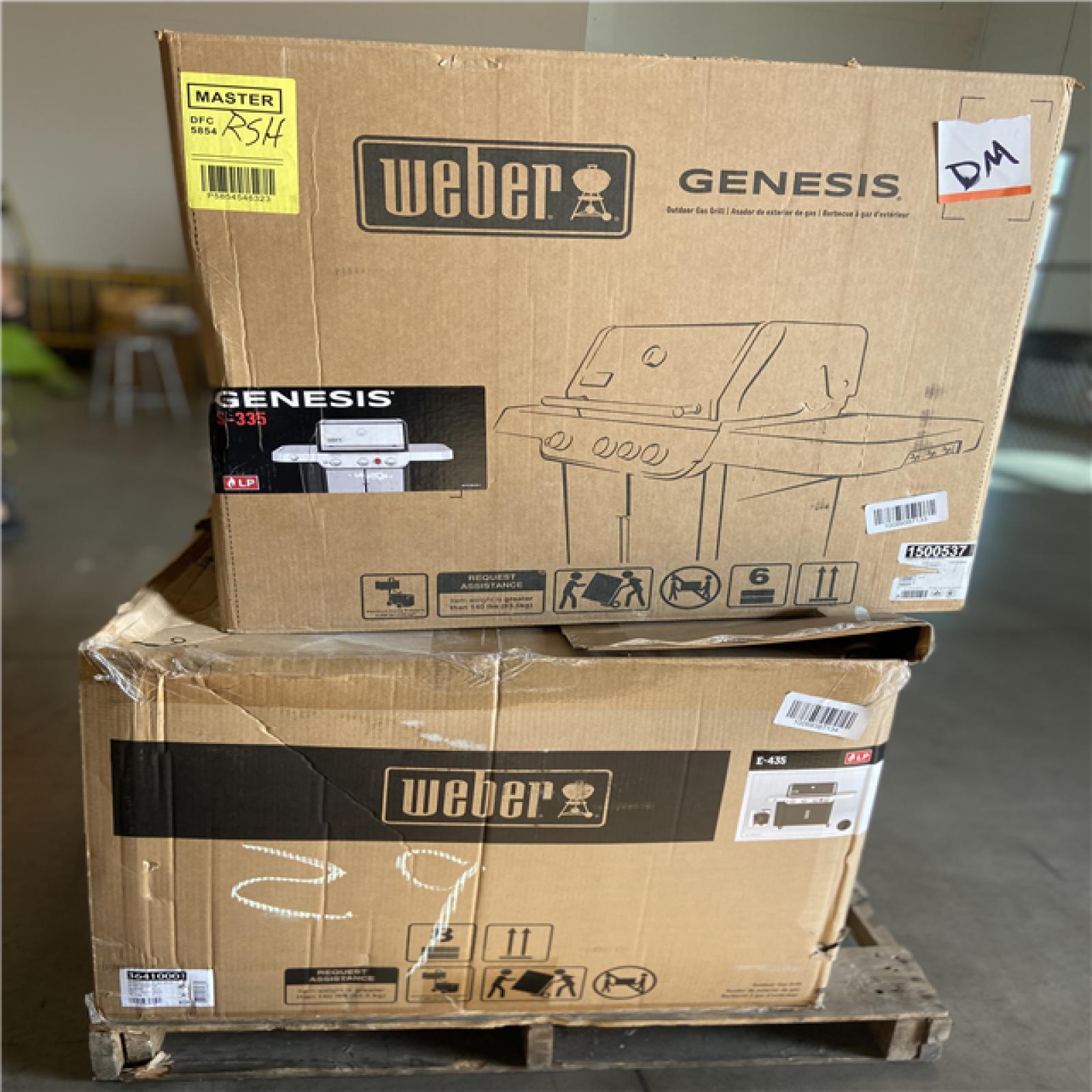 DALLAS LOCATION - MIX GRILL PALLET (2 UNITS)