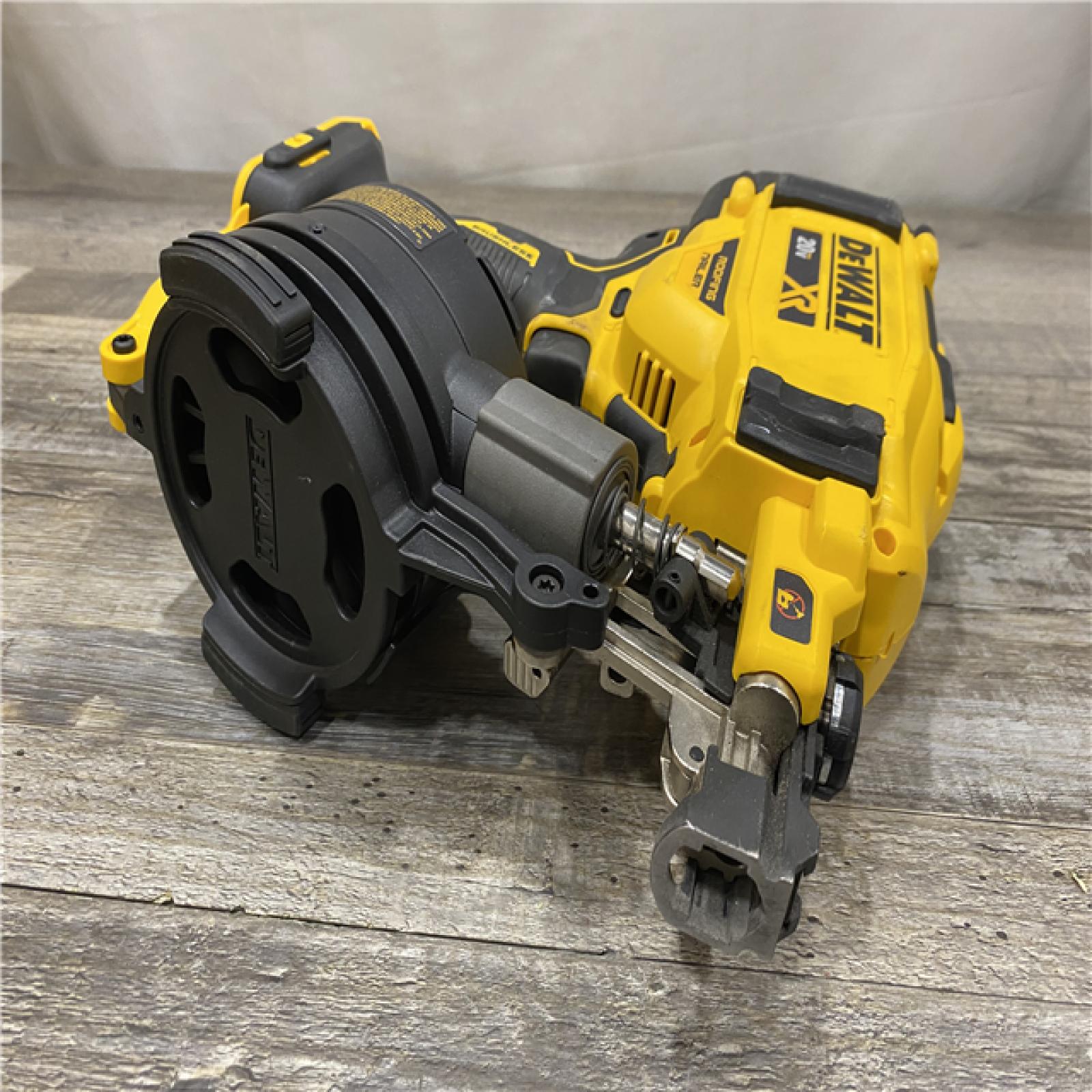 AS-IS DEWALT 20V MAX 15-Degree Electric Cordless Roofing Nailer (Tool Only)