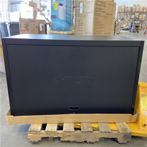 DALLAS LOCATION - Husky Modular Tool Storage Heavy Duty 62 in. W x 24 in. D Matte Black Top Tool Chest