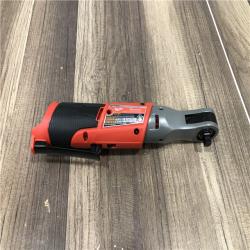 AS-IS Milwaukee FUEL 12V Lithium-Ion Brushless Cordless 3/8 in. Ratchet (Tool-Only)
