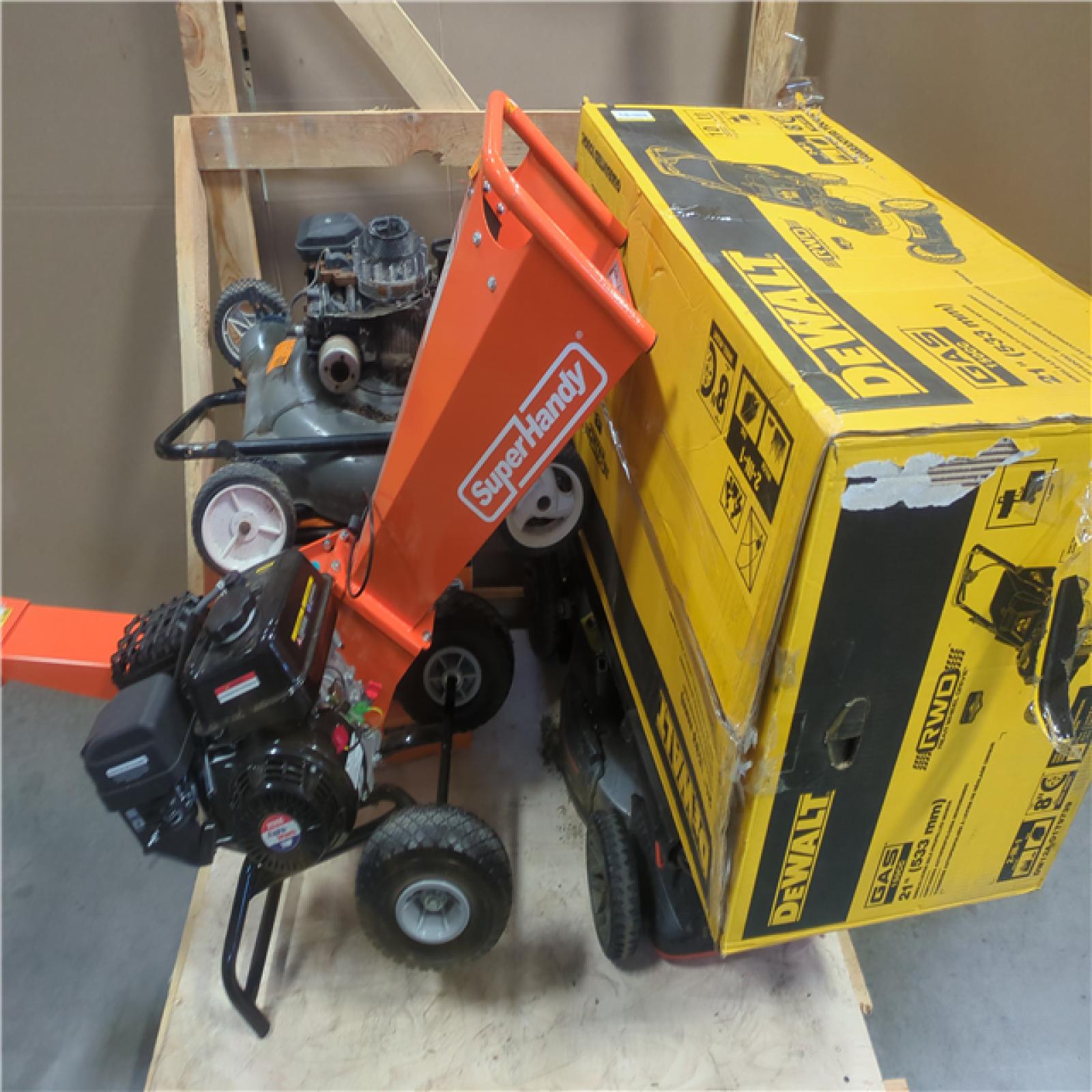 CALIFORNIA AS-IS OUTDOOR POWER EQUIPMENT