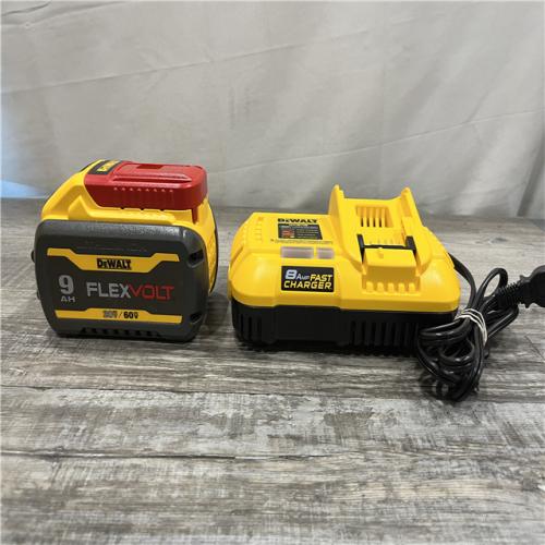 AS-IS DEWALT 20V/60V MAX FLEXVOLT Lithium-Ion 9.0Ah Battery and Charger Starter Kit