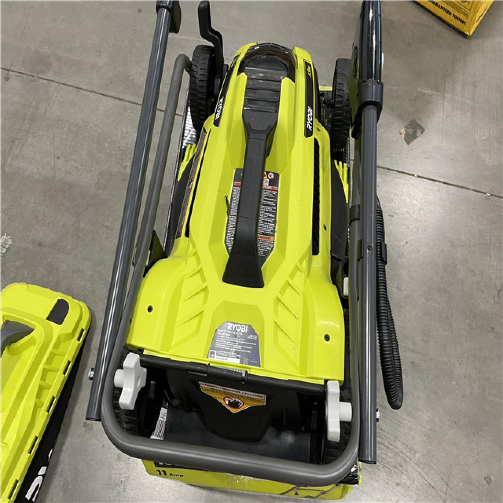 AS-IS RYOBI 13 in. 11 Amp Corded Electric Walk Behind Push Mower