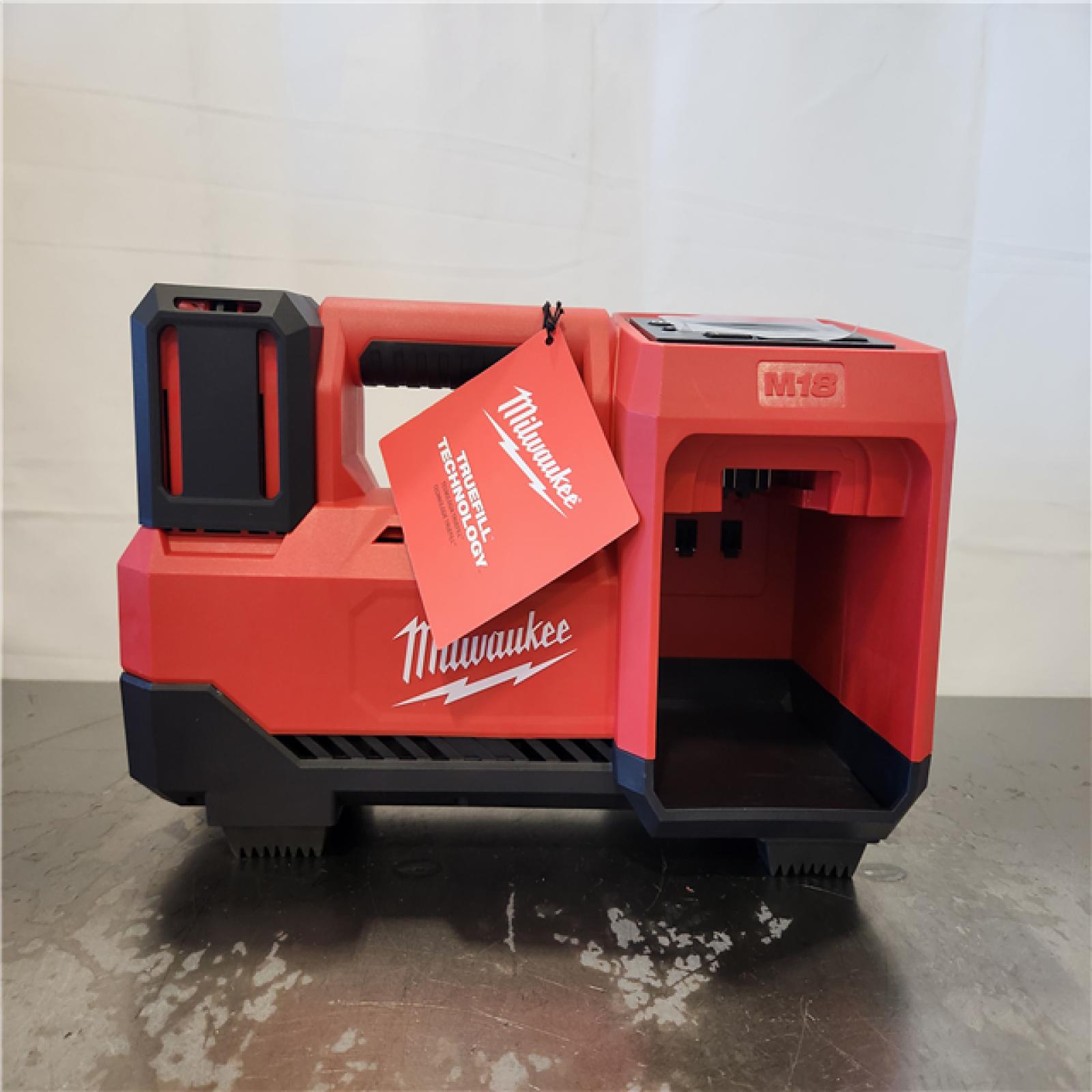 AS-IS- MILWAUKEE  18-Volt Lithium-Ion Cordless Inflator (Tool-Only)