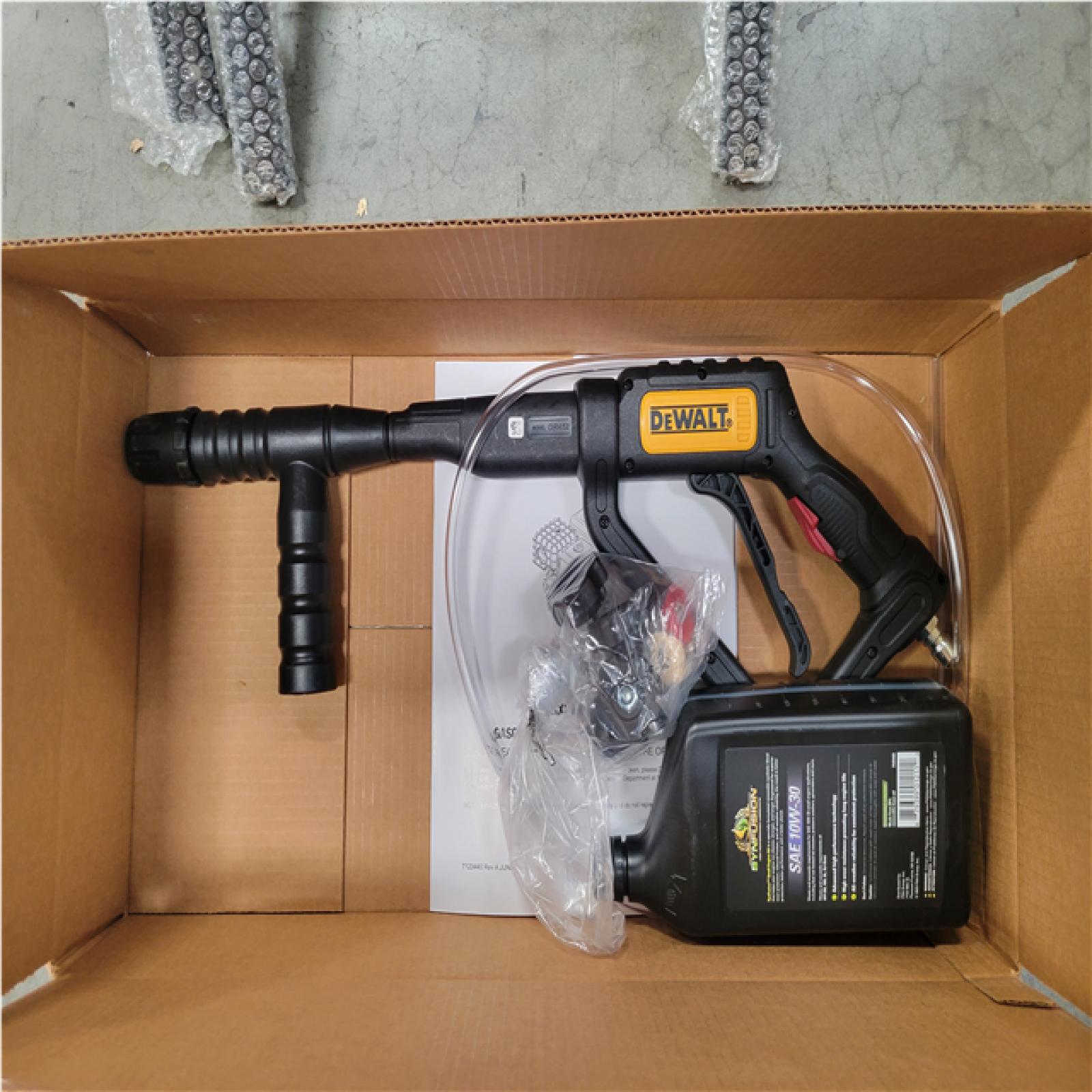CALIFORNIA APPEARS NEW DEWALT 4400 PSI PORTABLE GENERATOR