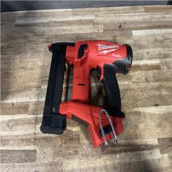 Houston Location AS-IS Milwaukee FUEL 18-Volt Lithium-Ion Brushless Cordless 18-Gauge 1/4 in. Narrow Crown Stapler (Tool-Only)