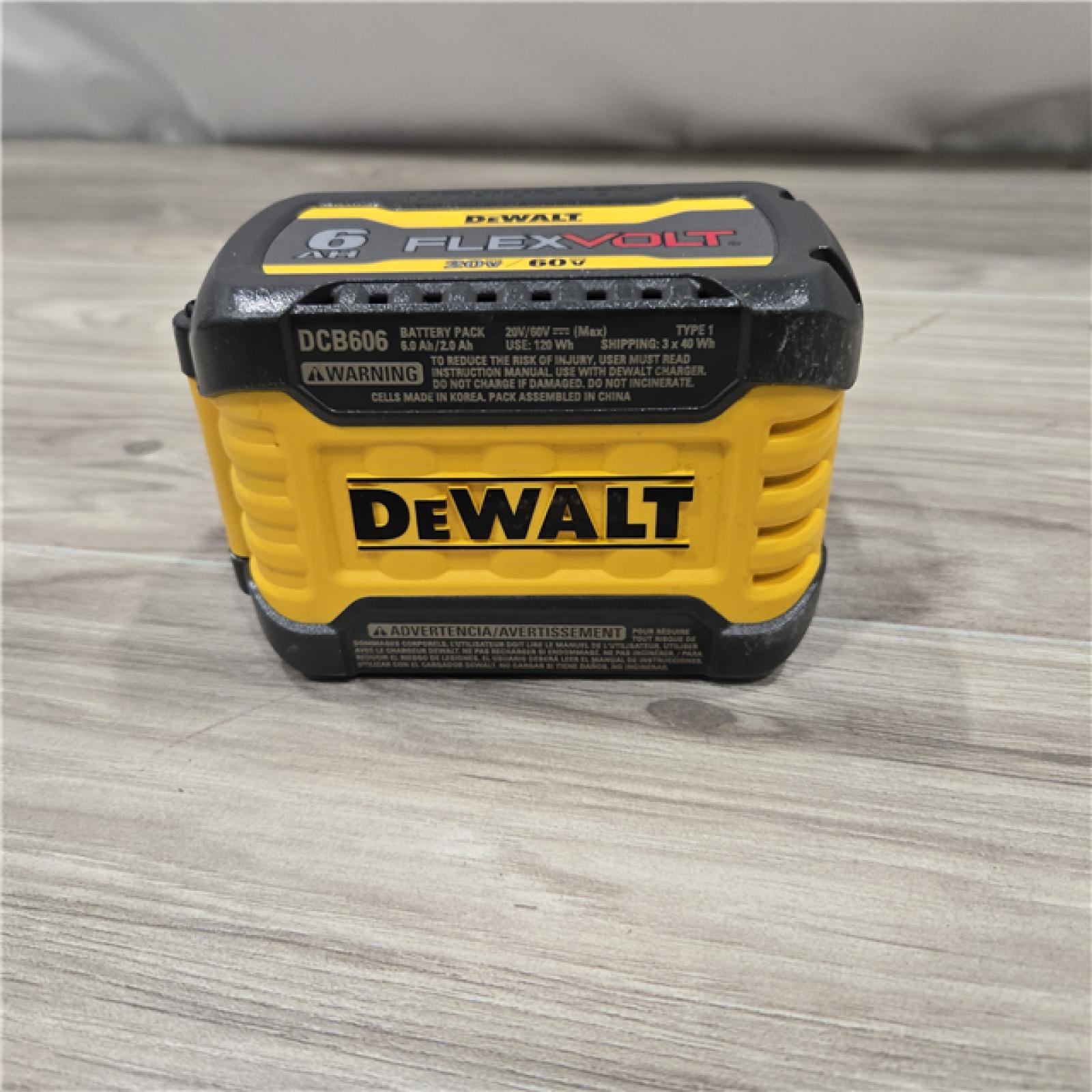 AS-IS Dewalt 60V Max 6.0Ah Battery