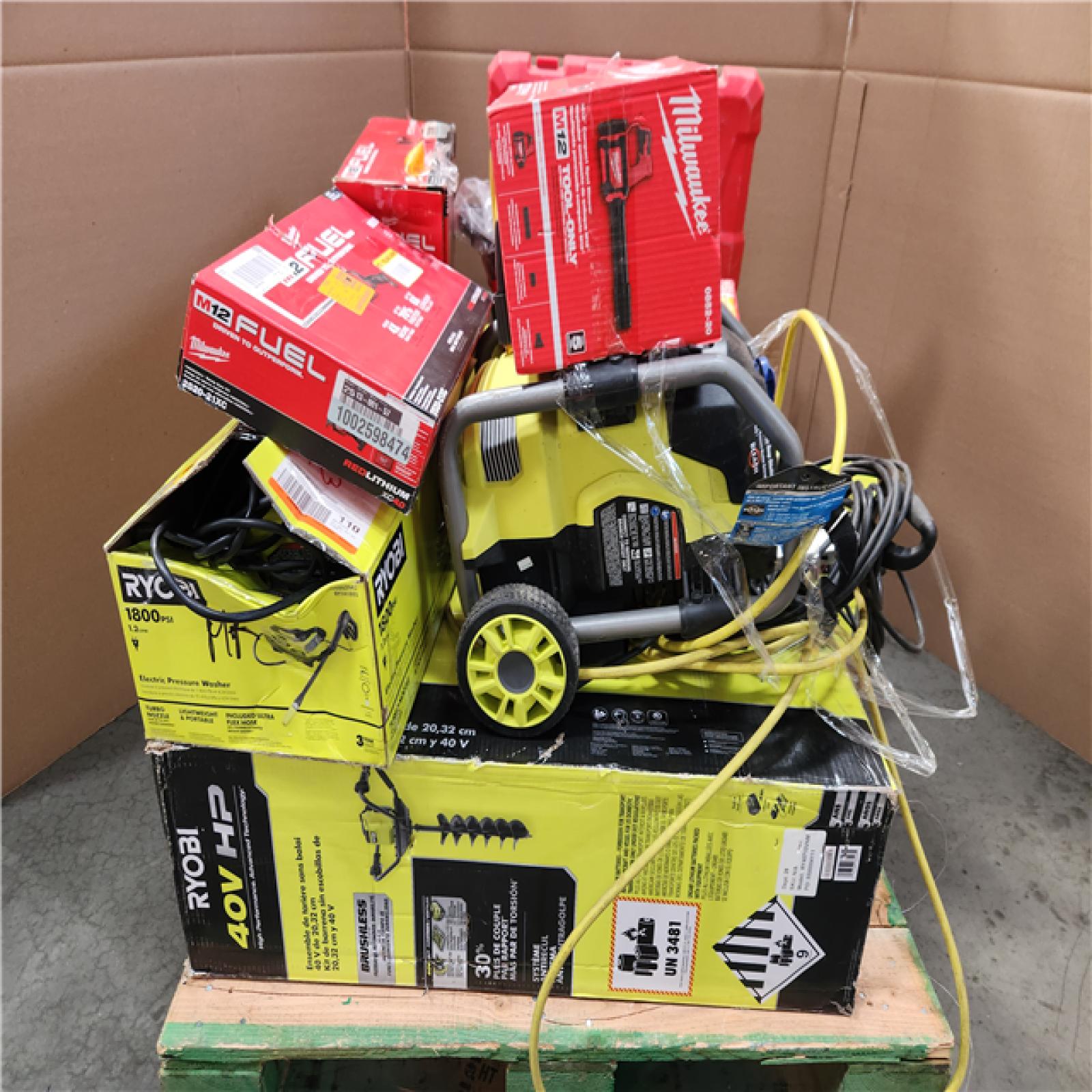 CALIFORNIA AS-IS TOOL PALLET