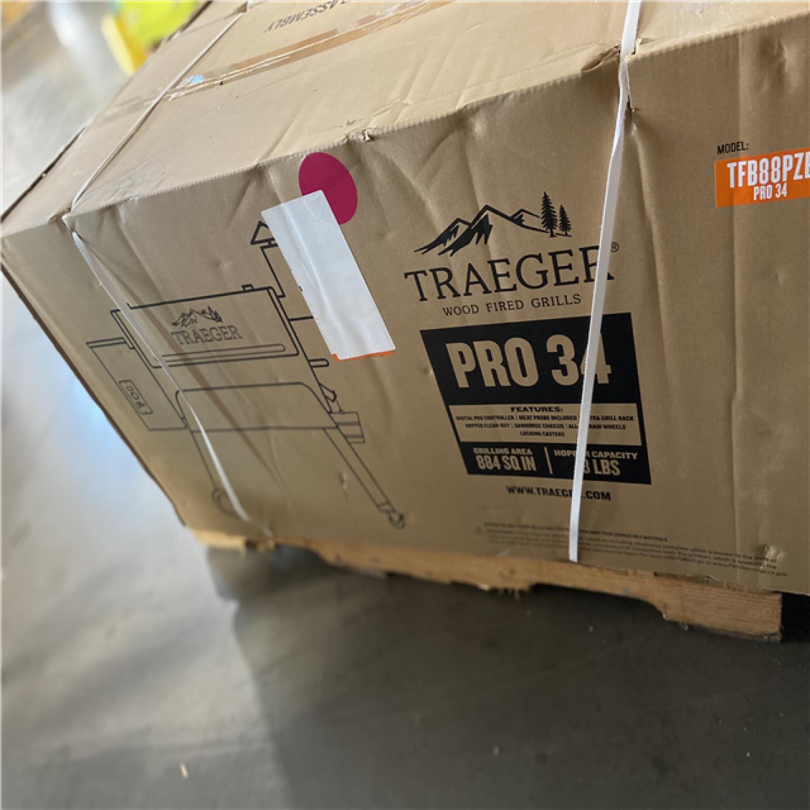 DALLAS LOCATION - Traeger Pro Series 34-Pellet Grill and Smoker in Bronze (2 UNITS)