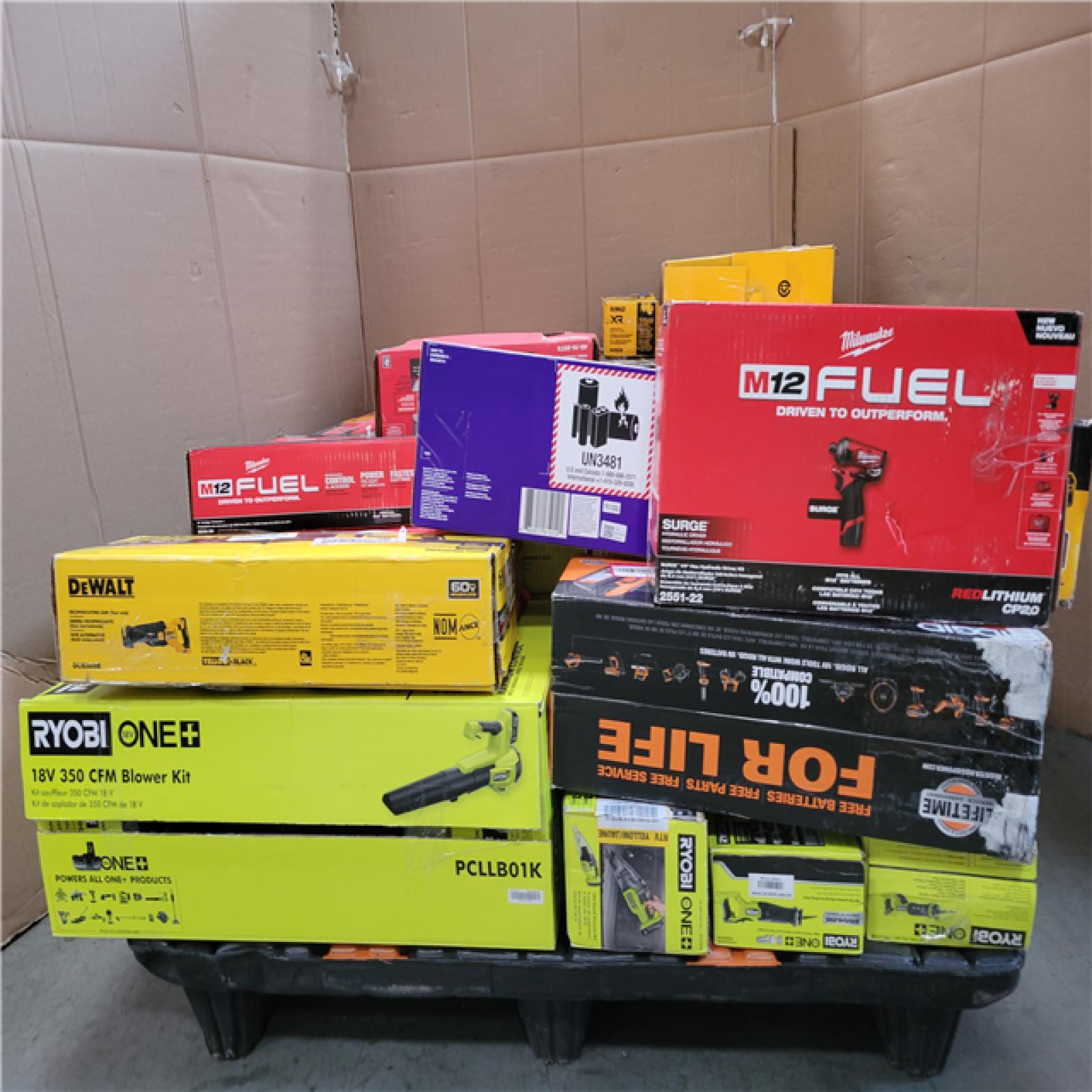 CALIFORNIA AS-IS TOOL PALLET